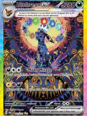 Umbreon ex - SV Prismatic Evolutions Holofoil