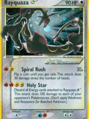 Rayquaza ★ 107/107 - Deoxys Holofoil