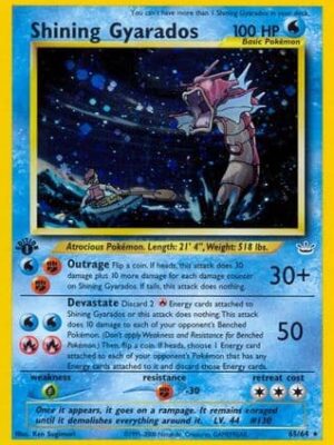 Shining Gyarados 65/64 - Neo Revelation Unlimited Holofoil