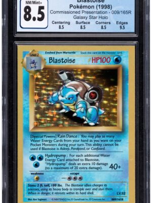 Blastoise Wizards of the Coast Presentation Galaxy Star holo