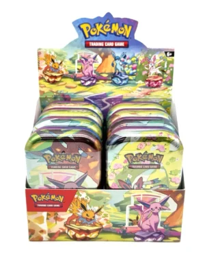 Pokémon Prismatic Evolutions Mini Tin Display Sealed
