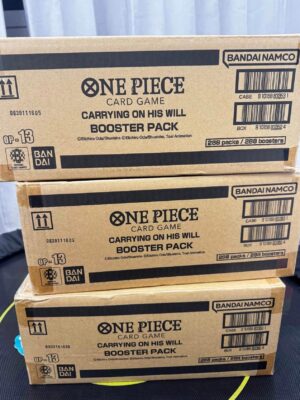 OP13 English Booster Box Sealed Case