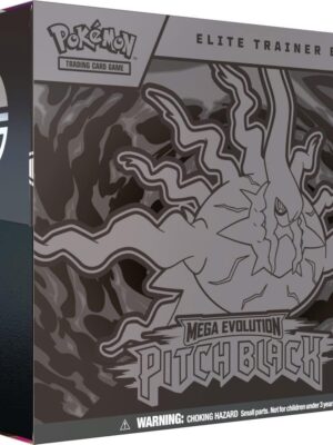 🌌 Mega Evolution: Pitch Black Elite Trainer Box – Preorder Now