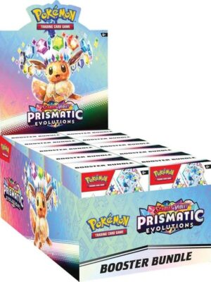 ✨ Pokémon TCG: Prismatic Evolution Booster Bundle Display Case