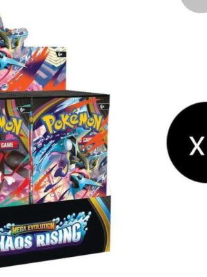 Chaos Rising Booster Box Case of 6 (Sealed)