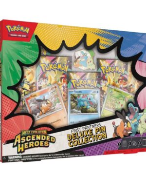 Pokémon TCG: Ascended Heroes First Partner Deluxe Pin Collection (Sealed)